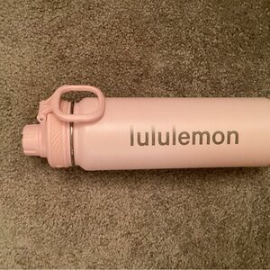pink lulu water bottle